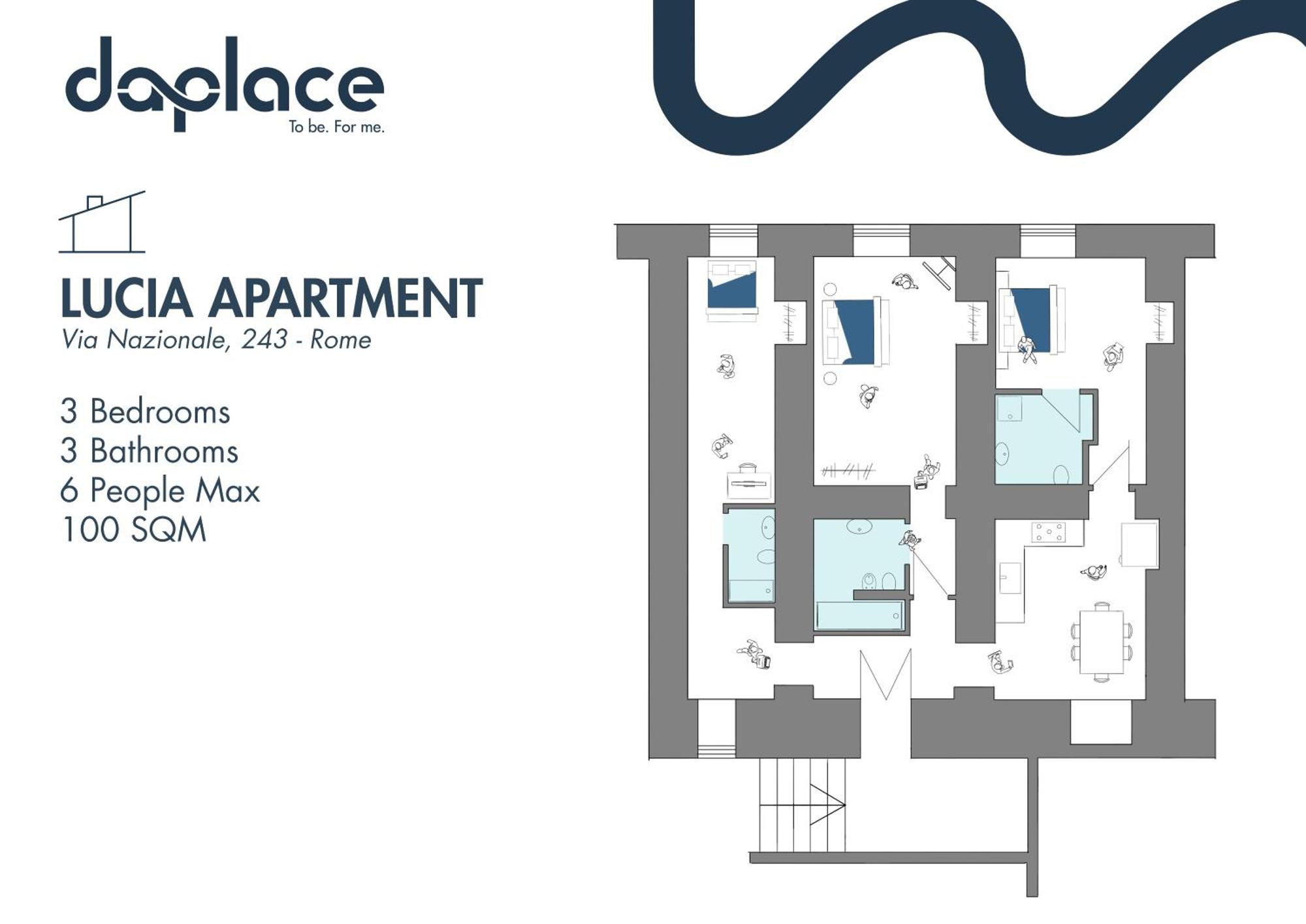 Daplace - Lucia Apartment Řím Exteriér fotografie